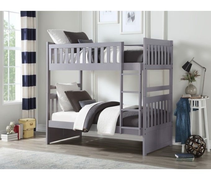 Lisa Single/Single Bunkbed Grey